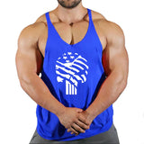 2021 Gym clothing cotton singlets Men's Undershirt bodybuilding tank top men fitness shirt muscle guys sleeveless vest Tank tops