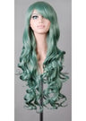 Lady 80cm Long Curly Wigs Fashion Cosplay Costume Hair Anime Full Wavy Party Wig