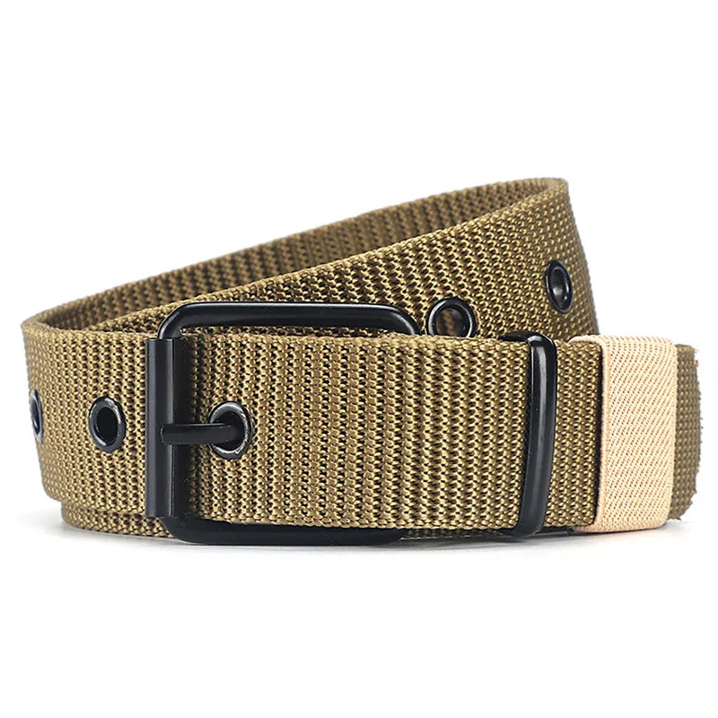 110 120 130 Men Belts Army Military Nylon Webbing Tactical Belt Fashion Casual Designer Unisex Belts High Quality Sports Strap