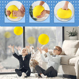 Mute Bouncing Ball 24cm Indoor Silent Basketball Size 7 Outdoor Foam Toys Baby Silent Bounce Football 18cm Children Sports Balls