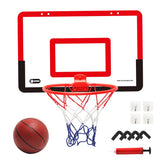 Portable Basketball Hoop Toys Kit Foldable Indoor Home Basketball Fans Sports Game Toy Set for Kids Children Adults