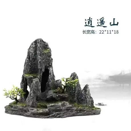 Fish Tank Landscaping Simulation Rockery Layout  Aquarium Decoration Set Decorations Size Combination Package