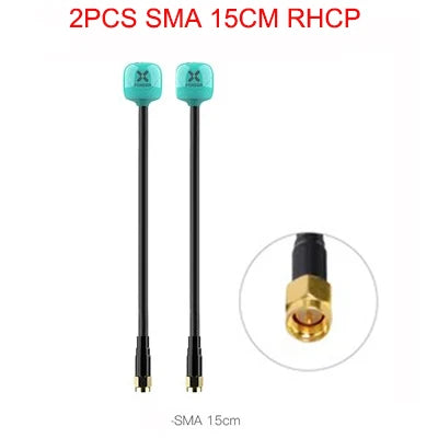 2PCS Foxeer Lollipop 4 Plus 4+ FPV Antenna 5.8G 2.6Dbi Omni Mini Antenna RHCP LHCP SMA MMCX UFL For RC FPV Racing Drone