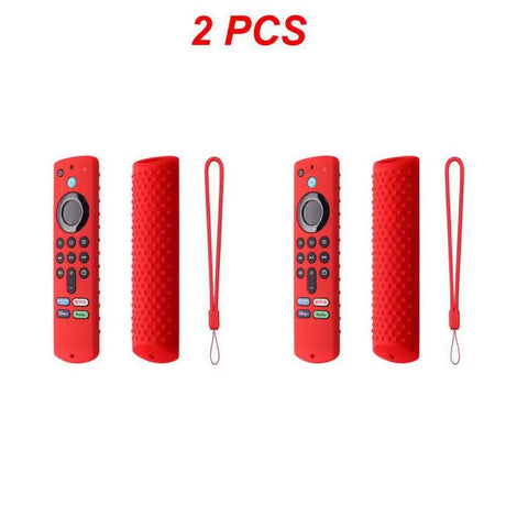 1~4PCS For Amazon Fire TV Stick 4K TV Stick Remote Silicone Case Protective Cover Skin Remote Control Protection Silicone Cover