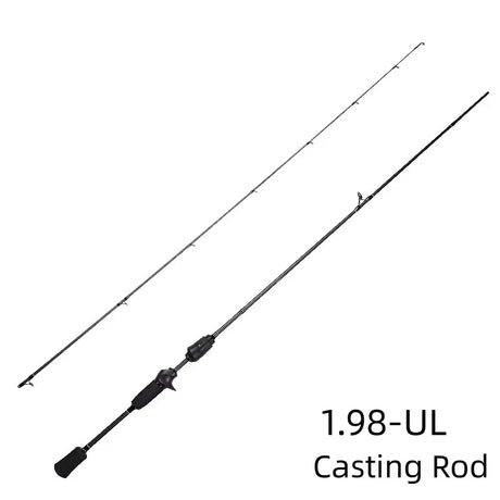 Mavllos RESOLUTE BFS Casting Rod,1.8m 1.98m 2.08m Bait 0.8-7g/1-10g Toray Carbon Ultralight UL Tip Fast Fishing Spinning Rod