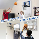 Kids Sports Toys Wall Type Foldable Basketball Hoop Outdoor Indoor Ball Games Basketball Hoop Toy For Adults-Kids Gift Boys Girl