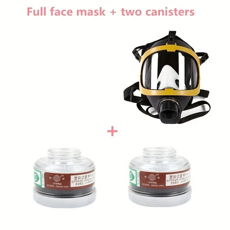 Gas mask, spray paint, chemical formaldehyde, ammonia gas protection mask, activated carbon fire protection, military dust, labo