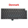 New A2442 A2485 Keyboard Macbook Pro 14" 16" M1 Pro/Max US UK French Germany Italy Korean Russian Replacement Keyboard 2021