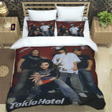 Tokio Hotel band printed Bedding Sets exquisite bed supplies set duvet cover bed comforter set bedding set luxury birthday gift