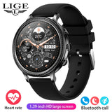 LIGE Luxury Smart Watches For Women Bluetooth Call Connected Phone Women Watch Health Monitor Sports Smartwatch 2023 Women Gift