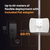 25KM WIFI Outdoor CPE Wireless AP Bridge Router 867Mbps Gigabit Access Point WIFI Long Range Extender WIFI Antenna Repeater