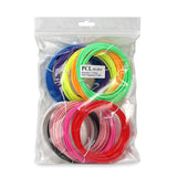 3D Printing Materials For 3D Pens 1.75mm Diameter PCL PLA ABS Filament 50M/100M/150M Pack