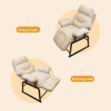 Home Lazy Sofa Chair Comfortable Office Computer Game Chair Can Lie Back Chair Adjustable Dormitory Recliner Break Lounge Chairs