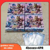 Wholesale 4 Boxes Goddess Story NS-11 Collection Card PR Anime Games Girl Party Swimsuit Bikini Feast Booster Box Doujin