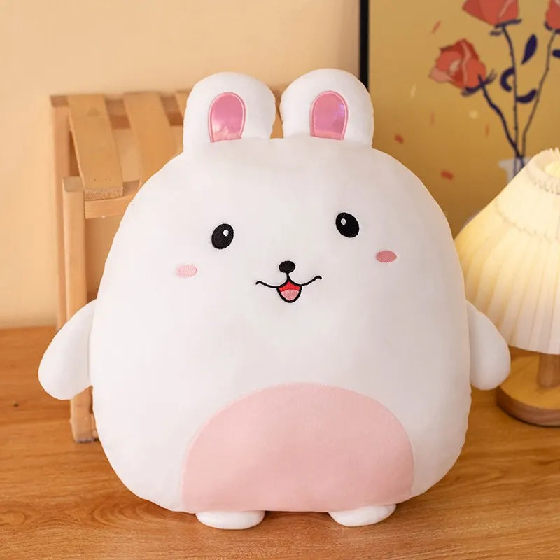 40cm Cuddly Squishy Penguin Pig Rabbit Panda Crab Kawaii Zoo Animal Plush Pillow Soft Plushie Peluche Doll Kids Birthday Gift