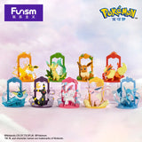 Genuine Pokemon Toys 9 Styles Eevee Sylveon Umbreon Vaporeon Glaceon Flareon Action Figure Kawaii Anime Model Doll Toy Gift