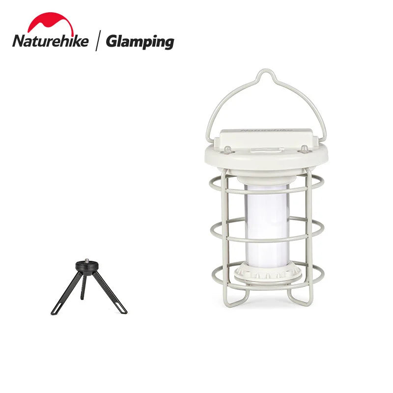 Naturehike New Outdoor Camping Lamp Portable Tent Camp Lantern Atmosphere Light Waterproof Illumination