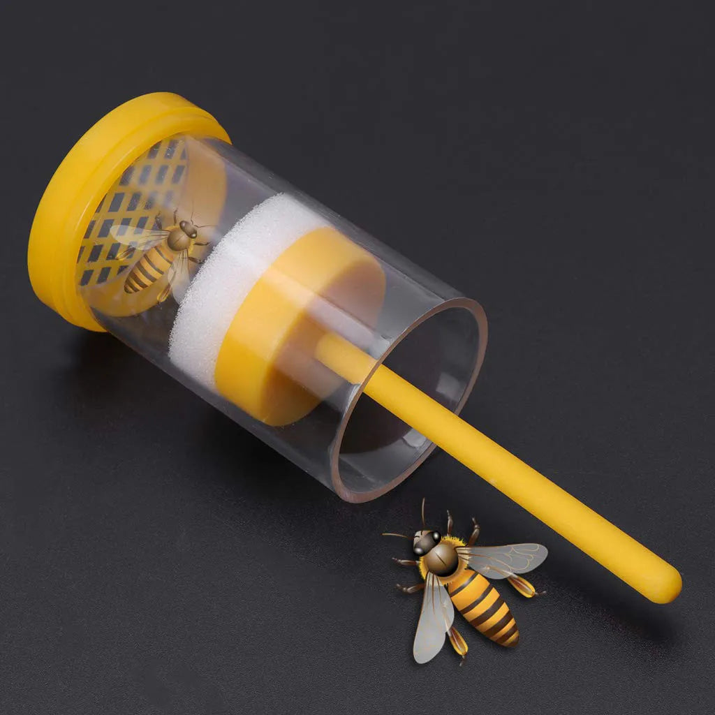 Plunger Beekeeper h Yellow Catcher Tool Bee Beekeeping Supplies Tin Frame Bottom Board Solid Beekeeping Supplies Frames