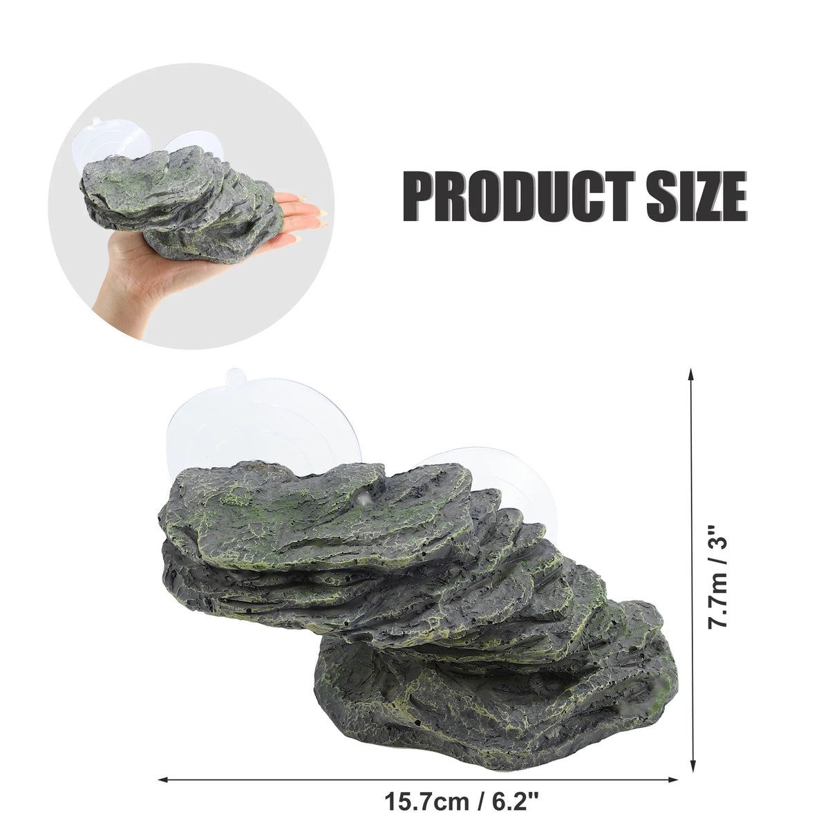 UXCELL Artificial Landscape Emulation Rope Bridge Ornament Fish Tank Synthetic Resin Non-toxic Aquarium Decoration Accessory