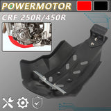 For Honda CRF 250R 450R Motorcycle Engine Skid Plate Chassis Protection Guard Cover Accessories Motocross Parts Pit Dirt Bike