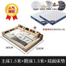 Parent child bed, second  family,  leather , master