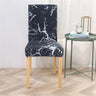 Printed Chair Cover Elastic Seat Chair Slipcovers Removable Washable Stretch Banquet Hotel Dining Room Arm Office Chair Cover