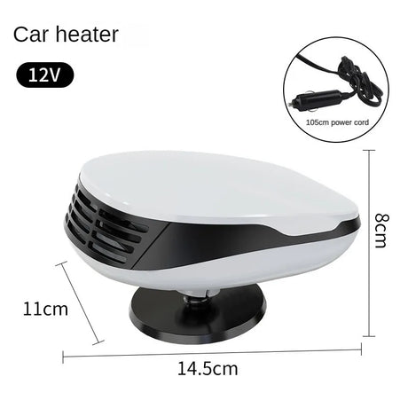 Car Mounted Heater Multifunctional Defrosting and Defrosting Hot Air Heater Car Electric Heater Winter Heating Appliance