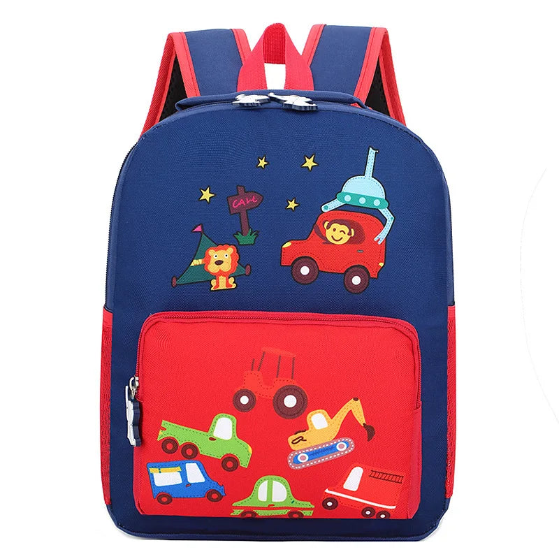 New Children School Bags for Boy Girls Baby Child Backpacks Kindergarten Cartoon Cars Toddle Kids Backpack for 2-6 years