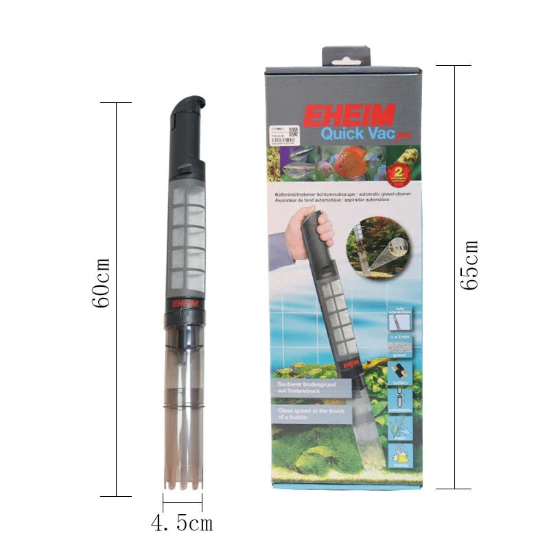 EHEIM Quick Vacpro Vac Pro Automatic Gravel Cleaner 3531 Fish Tank Sand Washing Device Aquarium Vacuum Tool Siphon