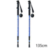 Trekking Poles Nordic Walking Sticks Telescopic Hiking Climbing Mountaineering Sticks Retractable Walking Cane 2pcs