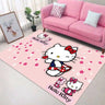 Keeppley Kitty Animation Derivatives Crystal Velvet Mat Home Floor Decoration Living Room Anti-Skid Carpets