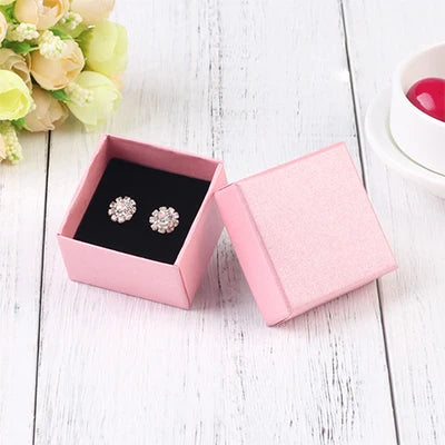 10pcs Small Travel Jewelry Box Storage Organizer Packaging Case Portable Mama Earring Ring Necklace Jewellery Tray Organizer