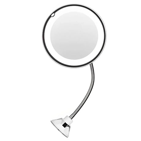 Makeup Mirror with Lamp Cabinet Closet Cosmetic Tools Accessory Mirrors Indoor Decors Desktop Control Rechargeable