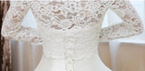 High Neck Lace Wedding Dress Jacket Capes Full Sleeve Bridal Bolero Cloak Evening Wrap Shrug Shawl Cover Up with Collar Buttons