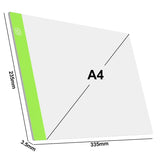 New A3/A4/A5 Three Level Dimmable Led Light Pad Drawing Board Pad Tracing Light Box Eye Protection Easier for Diamond Painting