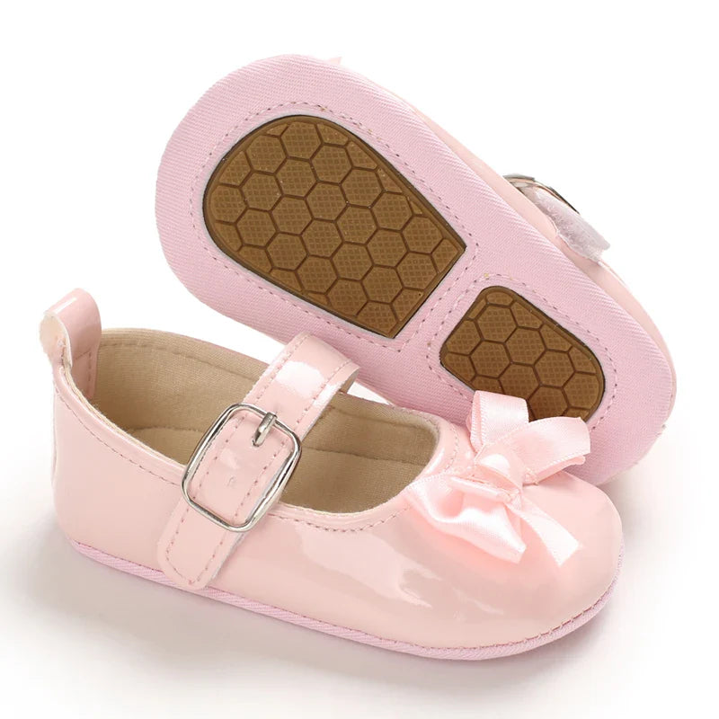 Summer Fashion Newborn Pink Baby Shoes Non-slip Cloth Bottom Shoes For Girls Elegant Breathable Leisure Baby First Walking Shoes