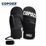 COPOZZ 3M Thinsulate Thick Adult Teenage Professional Snowboard Ski Gloves Windproof Winter Warm Thermal Snow Mittens Snowmobile