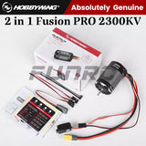 Hobbywing RC Car Motor Fusion PRO 2 in 1 Combo Brushless Motor 2300KV 1800KV 1200KV Waterproof For RC Crawler Buggy Cars Parts