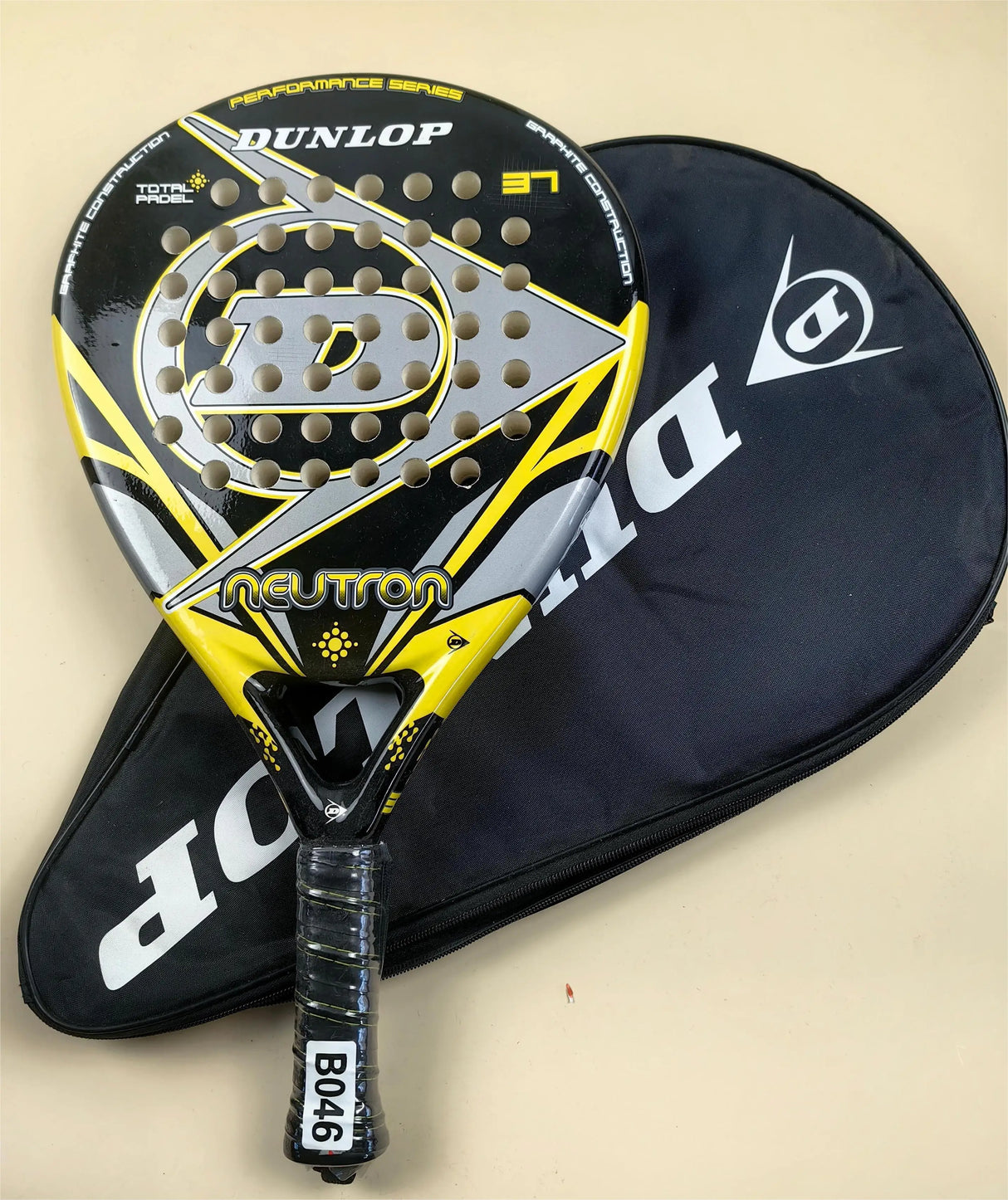 Defective Inventory Racket Pala Padel Carbon Fiber Tennis Racket Outdoor Sports Equipment for Men and Women Racket with Bag