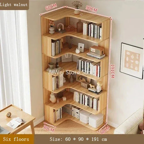 Storage Organizer Bookcases Shelves Magazine Wall Mainstays Racks Living Room Book Shelf Display Magazine Racks Nordic Furniture