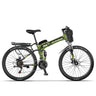 500W Electric Bike 12.8AH 23Mph Aluminum Alloy Ebike Highway City Beach Mountain E Bike Camping Folding Electric Bicycle 26Inch