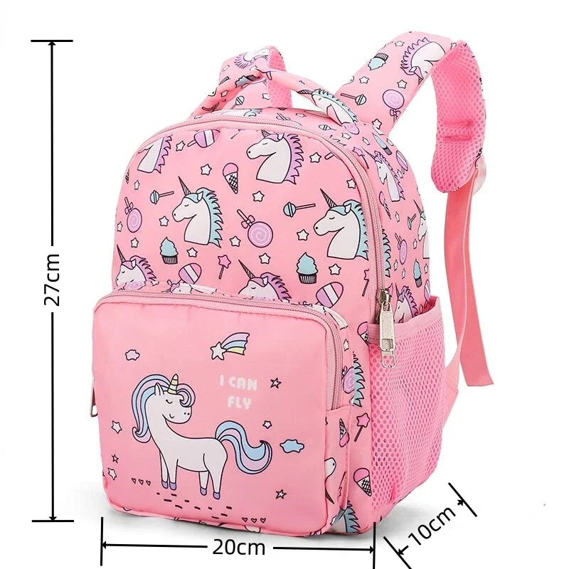 Cute Unicorn Design Backpack Kindergarten Kids School Bag