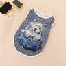 Pet Cat Costume Small Dog Cat Clothes Cute Puppy Cat Kitten T-shirt Summer Vest Shirt Apparel For Spring And Summer Dog Vests