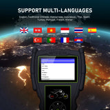 Motorbike Diagnostic Scanner JDiag M100 Pro Motorcycle Function Diagnostic Tool D87 D88 Scan Code Reader Professional Inspection