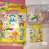 Japan Sylvanian Families Blind Box Kawaii Camping Dress Up Baby Doll Cute Anime Figrues Room Ornaments Christmas Flocking doll