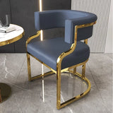 Hotel Makeup Chair Metal Floor Aesthetic Nordic Garden Chairs Accent Reading Sedie Sala Da Pranzo Dining Room Furniture WJ40XP