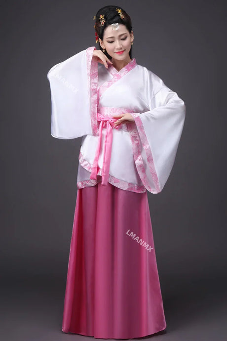 Hanfu National Chinese Dance Costume Men Ancient Cosplay Traditional Chinese Clothing for Women Hanfu Clothes Lady Stage Dress