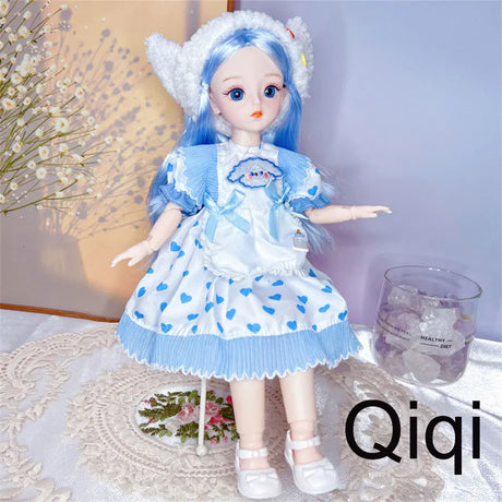 Attractive Eyes 1/6 Bjd Byte Dolls For Kid Girls Birthday Gift Ball-jointed Anime Figure Doll 30cm with Dresses Clothes Dress Up