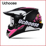 UCHOOSE Motorcycle Helmet Professional Motocross Off Road Helm Children Off-road Casque Capacete De Motocicleta Gift Goggles