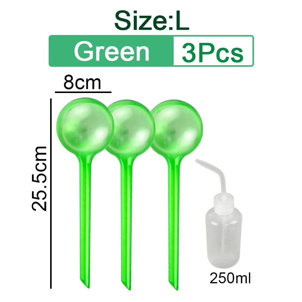 3/6/10Pcs Automatic Plant Watering Bulbs Self Watering Globe Balls Water Device Drip Irrigation System for Garden Flower Plants